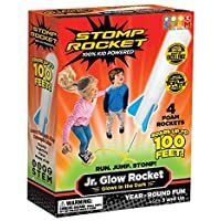 Stomp Rocket 806002 Junior Glow Paquete de repuesto de cohetes